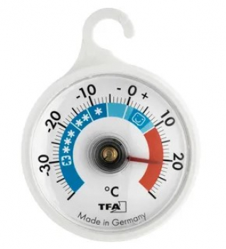 Kühlschrankthermometer in weiß