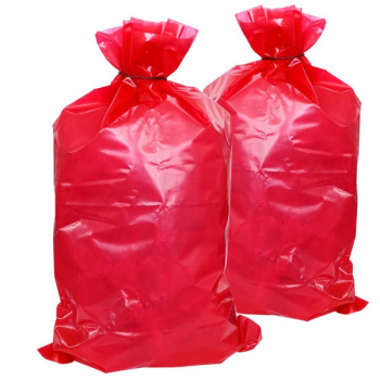 Abfallbeutel 120 L Rot (Großpackung, 10 Rollen)