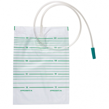Urinbeutel 2 L mit 90 cm Schlauch