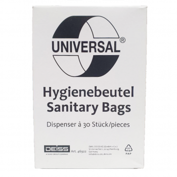 HDPE-Hygienebeutel in Spenderbox