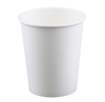 Pappbecher 200 ml - Weiß