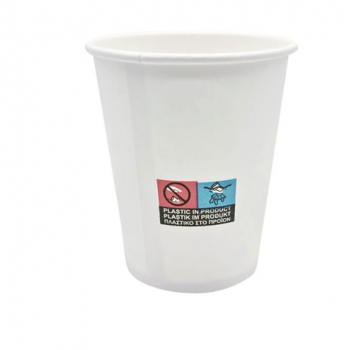Pappbecher 200 ml - Weiß