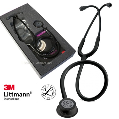 Plieske + Lederer GmbH - Praxisbedarf Arzt- Labor- und Krankenhausbedarf -  Littmann Classic III BLACK EDITION