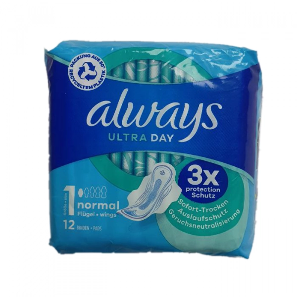 Always Ultra Damenbinden normal plus mit Flügel Always Ultra Damenbinden normal plus mit Flügel