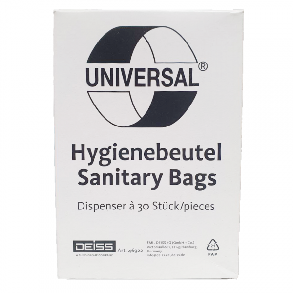 HDPE-Hygienebeutel in Spenderbox HDPE-Hygienebeutel in Spenderbox