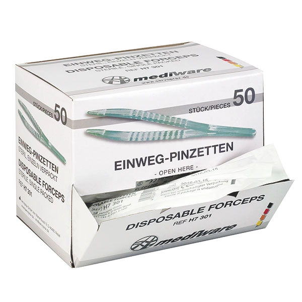 MEDIWARE-Einmal-Pinzetten-anatomisch