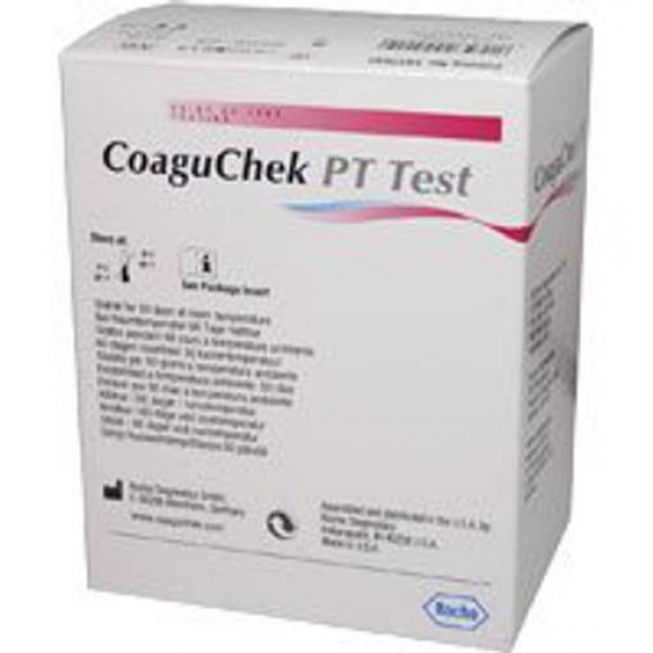 ROCHE-CoaguChek-PT-Teststreifen