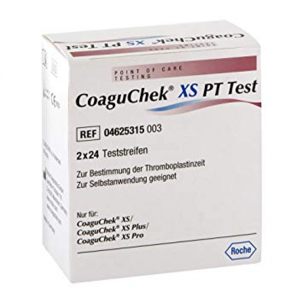 ROCHE-CoaguChek-PT-XS-Teststreifen