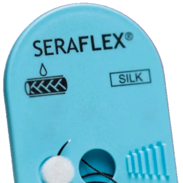 SERAG Seraflex® Schwarz, 3-0, 3 x 50 cm