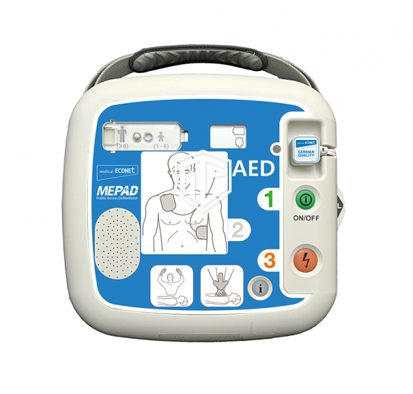 defibrillator-me-pad-halbautomatisch